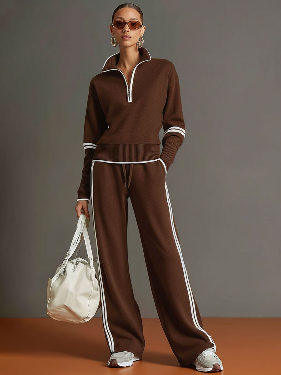 Marietta – Set Elegante con Pantalón de Pierna Ancha