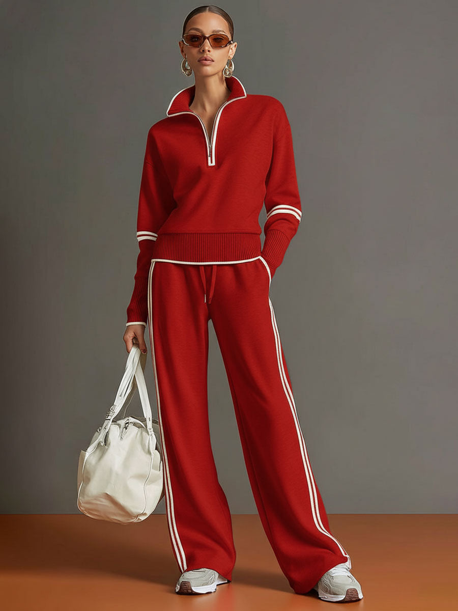 Marietta – Set Elegante con Pantalón de Pierna Ancha