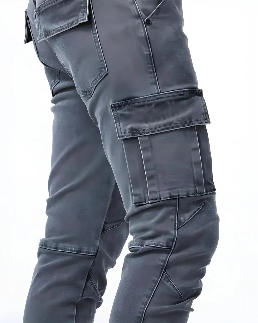 Alex™ | Pantalones cargo elásticos