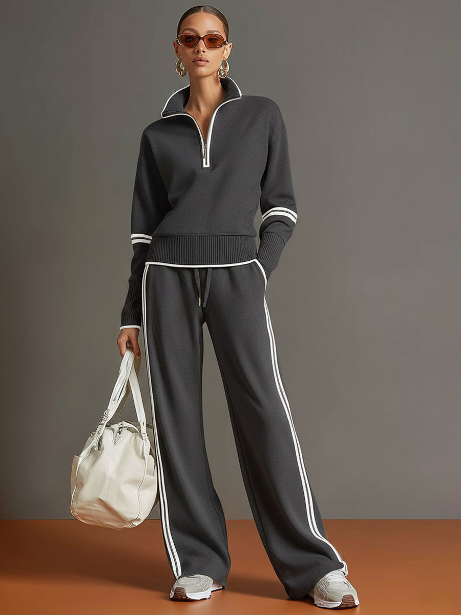 Marietta – Set Elegante con Pantalón de Pierna Ancha
