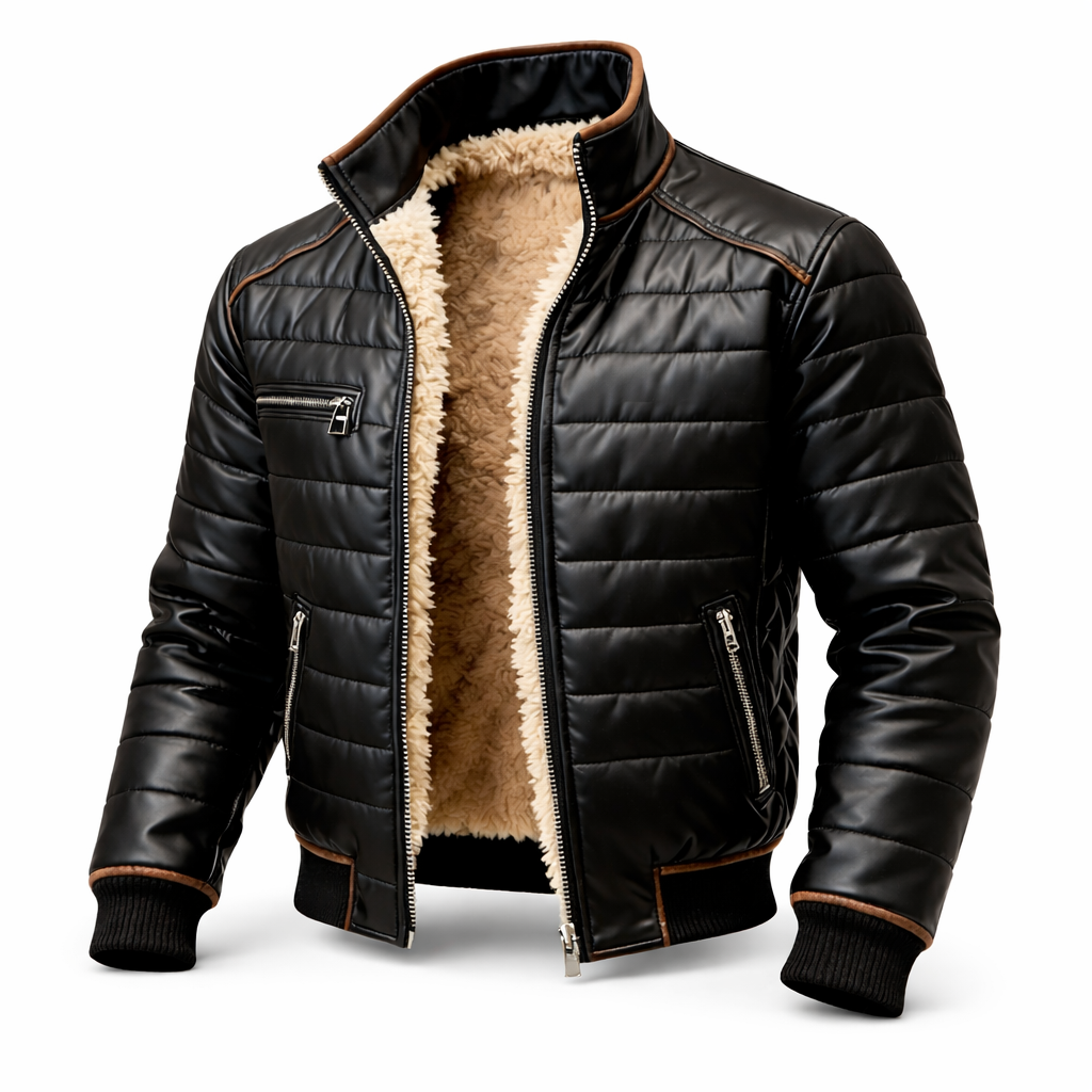 Alessio | Luxury Insulated Jacket with Premium Plush Lining