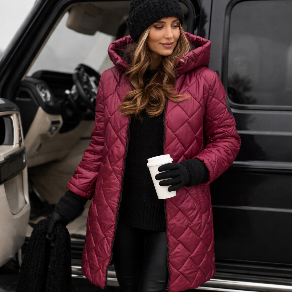 Signature | Diamond Quilted Coat