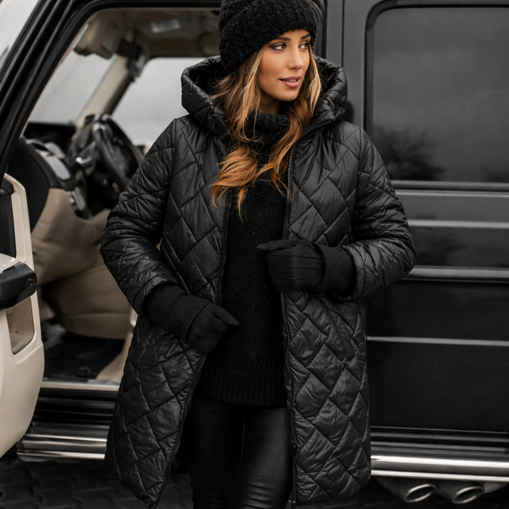 Signature | Diamond Quilted Coat