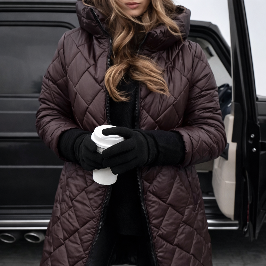 Signature | Diamond Quilted Coat