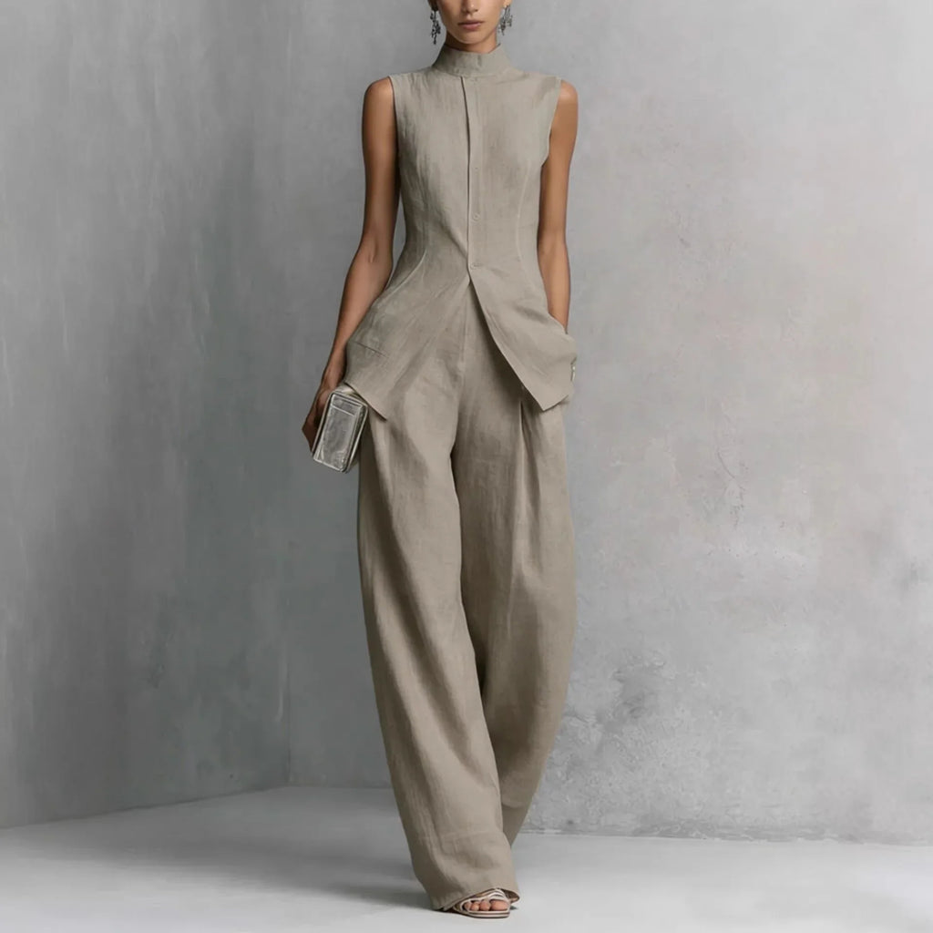 Conjunto Casual de dos Piezas Primavera/Verano