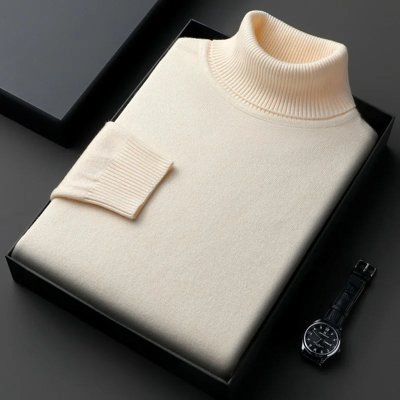 Elton™ | Refined High-Neck Cashmere Knit