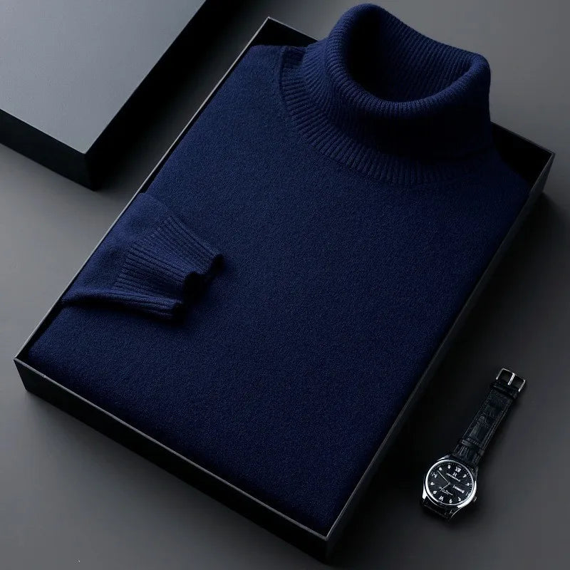 Elton™ | Refined High-Neck Cashmere Knit