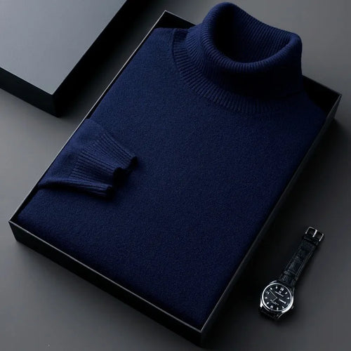 Elton™ | Refined High-Neck Cashmere Knit
