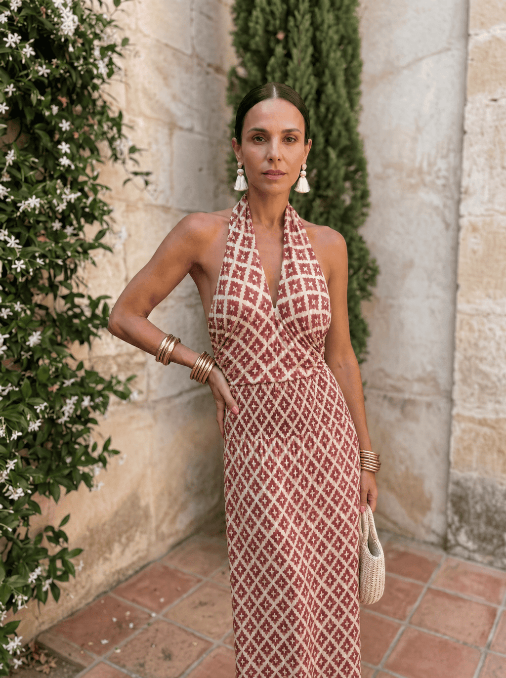 Ximena™ | Vestido elegante con hombros al aire