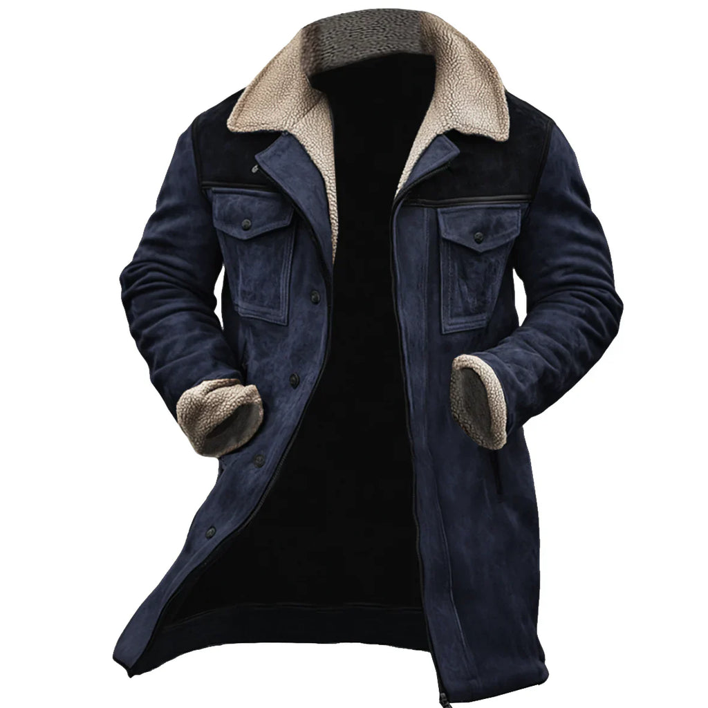 Chaqueta de Ante Vintage en Piel Premium