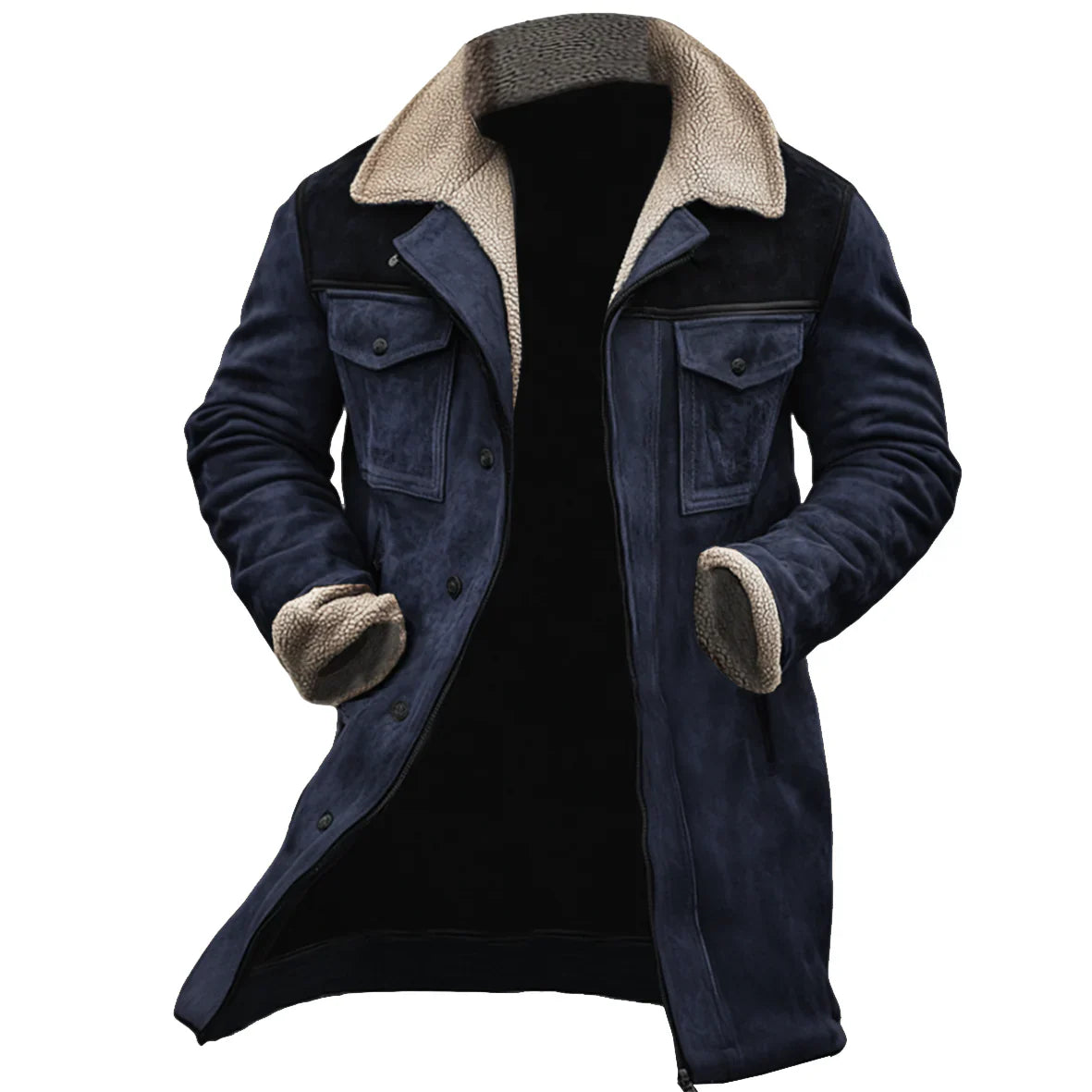 Chaqueta de Ante Vintage en Piel Premium