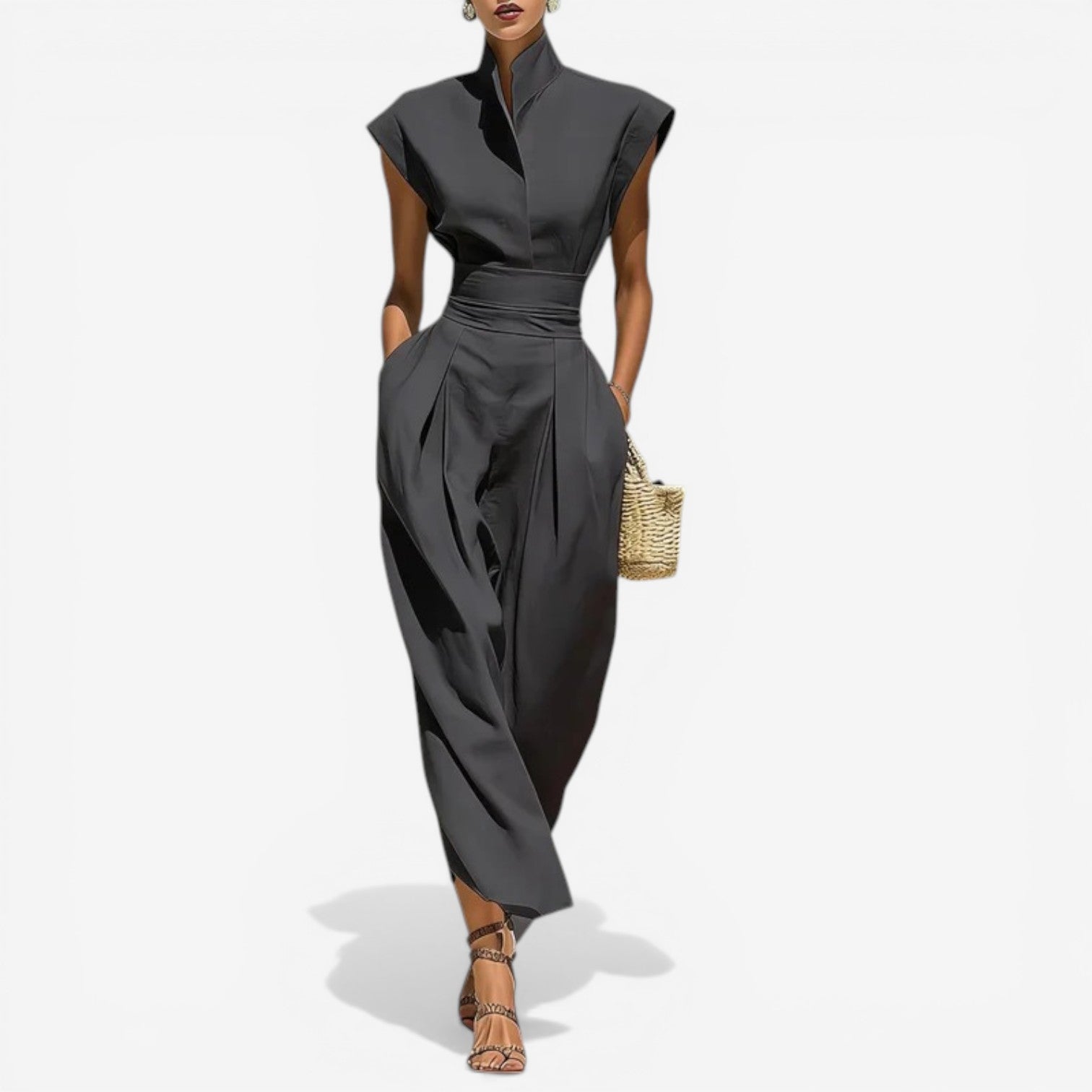Addison™ Conjunto con Cuello Alto