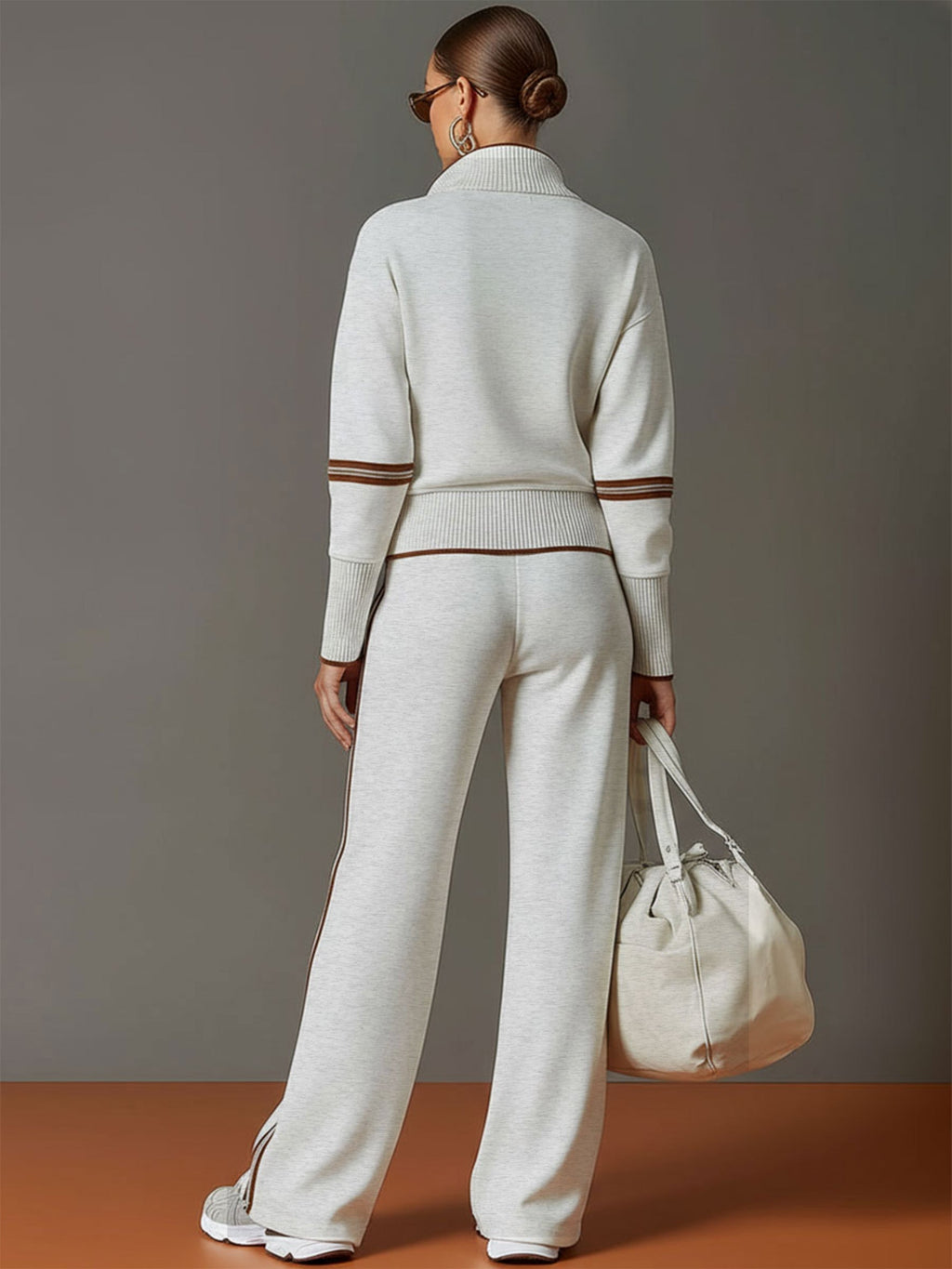 Marietta – Set Elegante con Pantalón de Pierna Ancha