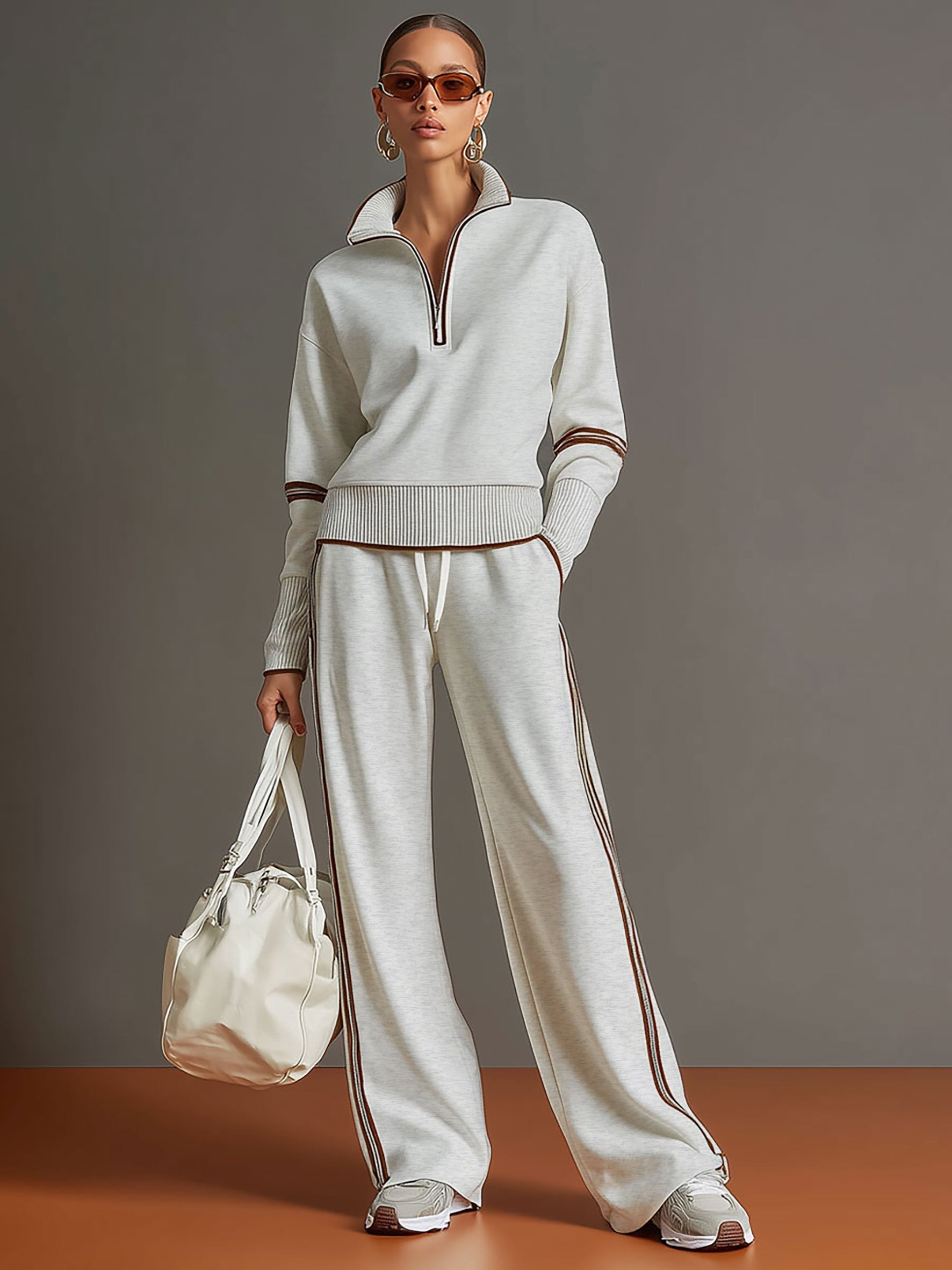 Marietta – Set Elegante con Pantalón de Pierna Ancha