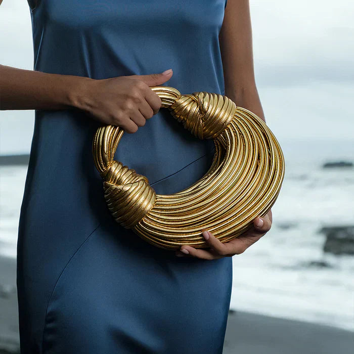 Roma | Bolso Dorado Elegante